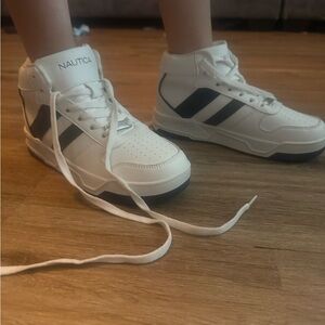 Nautica White High-Top Sneakers